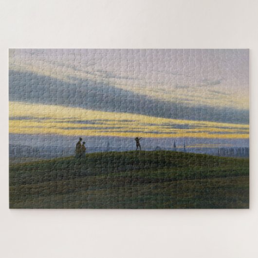 Der Abend Star: Eine romantische Landschaft Puzzle (Horizontal)