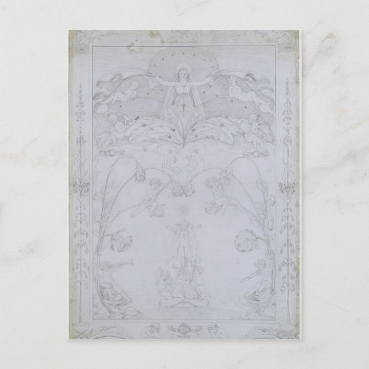 Der Abend von 1803 Postkarte (Vorderseite)