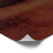 Der Abend von Joseph Mallord Turner Poster (Ecke)