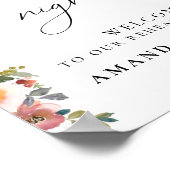 Der Abend vor der Hochzeit Probe Empfang Poster (Ecke)