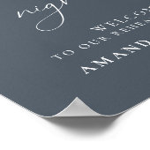 Der Abend vor der Hochzeit Probe Empfang Poster (Ecke)