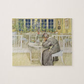 Der Abend vor der Reise nach England - Studie Puzzle (Horizontal)