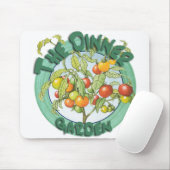 Der Abendessen-Garten Mousepad (Mit Mouse)