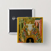 Der Abfall des Heiliger Geist Button (Vorne & Hinten)