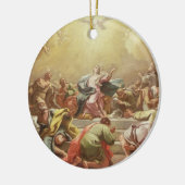 Der Abfall des Heiliger Geist Keramikornament (Links)