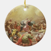 Der Abfall des Heiliger Geist Keramikornament (Hinten)