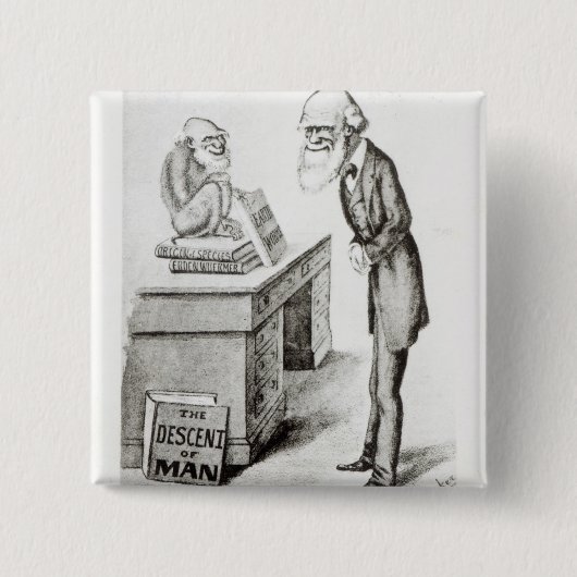 Der Abfall des Mannes Button (Vorderseite)