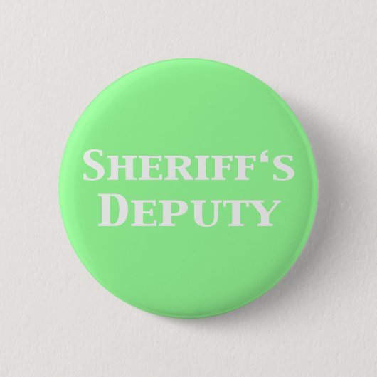Der Abgeordnete des Sheriffs Geschenke Button (Vorderseite)