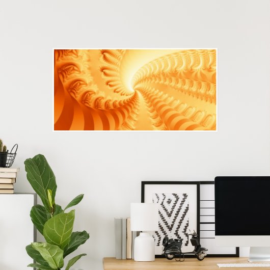 Der Abgrund 4 - PE Poster (Heimbüro)