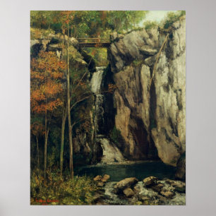 Der Abgrund an den Tritonshörnern, 1864 Poster