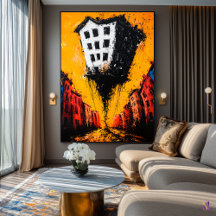 Der Abgrund des Schwebens - expressionistische sur