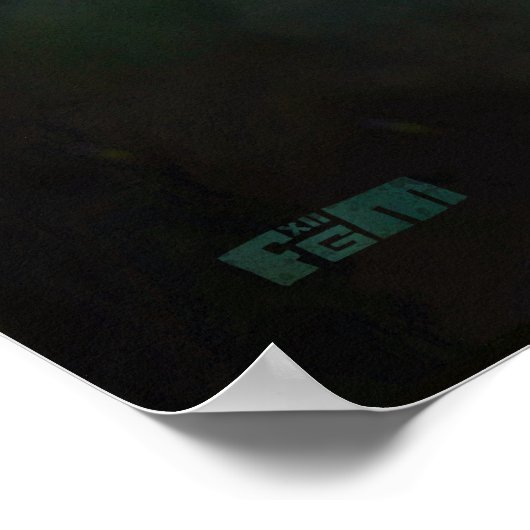 Der Abgrund Poster (Ecke)