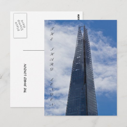 Der Abhang Postkarte (Vorne/Hinten)