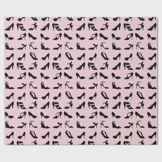 Der Absatz-Schuhe der Frauen Geschenkpapier (Flach)