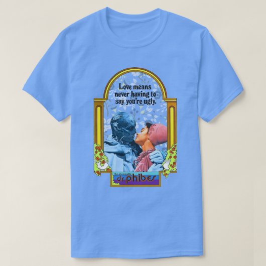 Der abscheuliche Dr. Phibes 1971 T-Shirt (Design vorne)