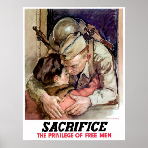 Der Abschied eines Soldaten Poster