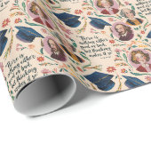 Der Abschluss der Barde - Shakespeares Hamlet Geschenkpapier (Rolleneckpunkt)