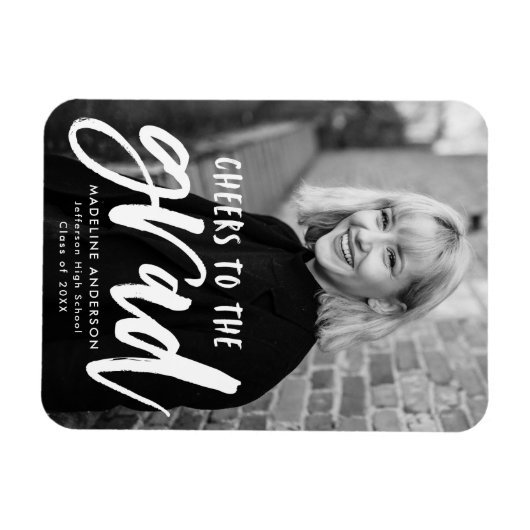 Der Abschluss für das Grand Script-Foto Magnet (Horizontal)