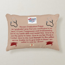 Der Abschluss-Gebet der Krankenschwester Zierkissen