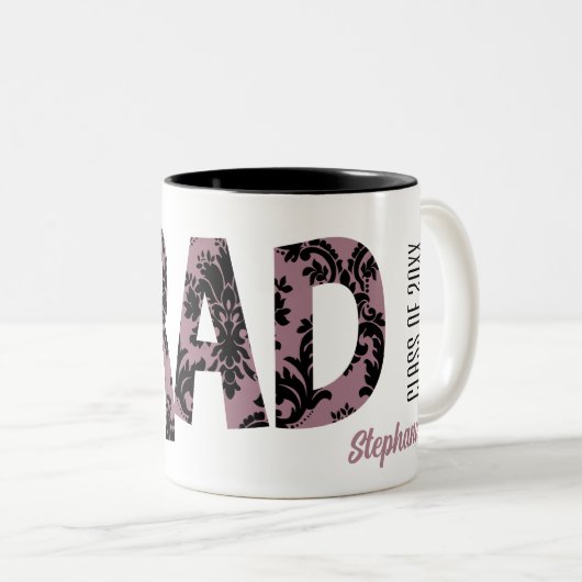 Der Abschluss-Geschenk-Tassen des Zweifarbige Tasse (VorderseiteRechts)