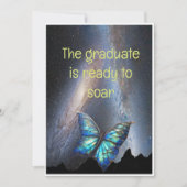 Der Abschluss ist bereit, in die Höhe zu schießen Ankündigung (Vorderseite)