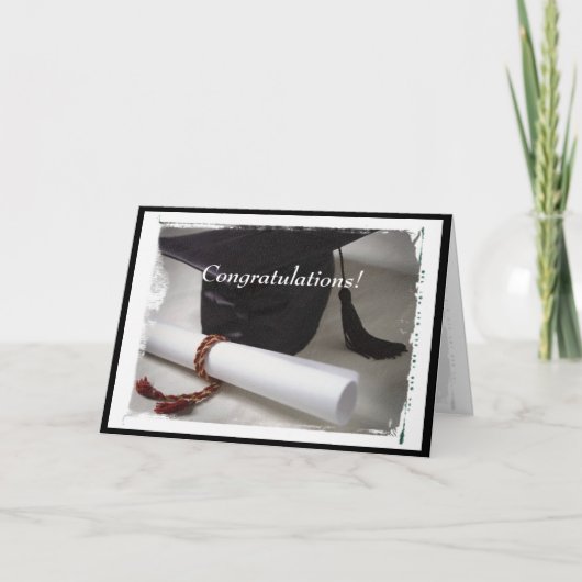 Der Absolvent Karte (Vorderseite)