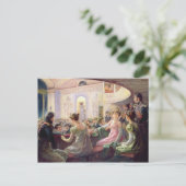 Der Abstand am Theater Postkarte (Stehend Vorderseite)