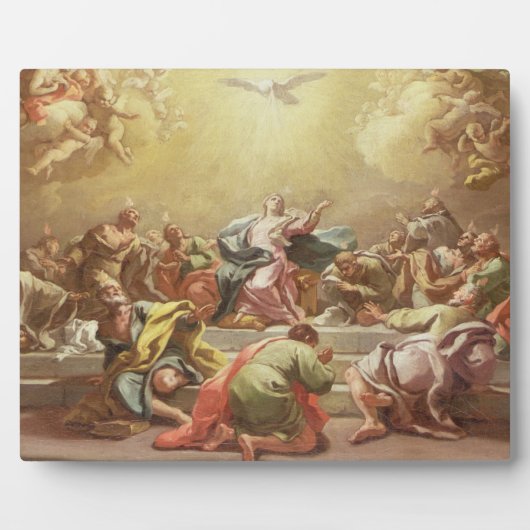 Der Abstieg des Heiligen Geistes Fotoplatte (Vorderseite)