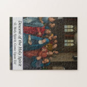 Der Abstieg des heiligen Geistes-katholischen Puzz Puzzle (Horizontal)