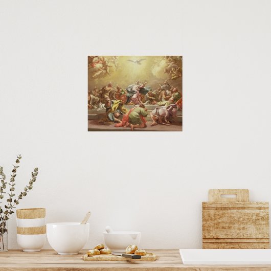 Der Abstieg des Heiligen Geistes Poster (Küche)