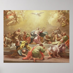 Der Abstieg des Heiligen Geistes Poster