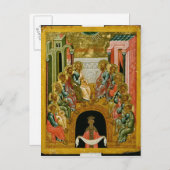 Der Abstieg des Heiligen Geistes Postkarte (Vorne/Hinten)