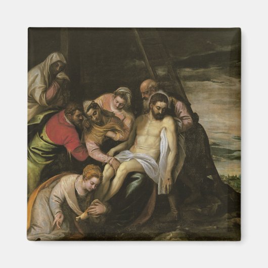 Der Abstieg vom Kreuz Magnet (Vorne)