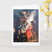 Der Abstieg vom Kreuz, Rubens Karte (Gelbe Blume)