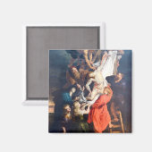 Der Abstieg vom Kreuz, Rubens Magnet (Vorderseite/Rückseite)
