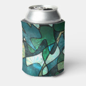 Der Abstrakte Doodle-Effekt aus gepolstertem Glas Dosenkühler (Kanne Rückseite)