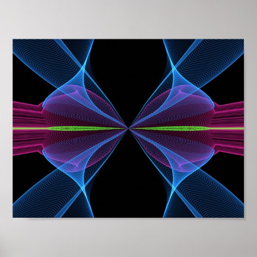 Der abstrakte Druck Poster (Vorne)