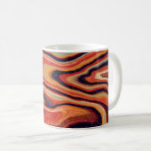 Der abstrakte Hintergrund der Technik Kaffeetasse (VorderseiteRechts)