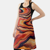 Der abstrakte Hintergrund der Technik Schürze (InSitu)