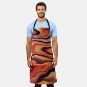 Der abstrakte Hintergrund der Technik Schürze (Getragen)