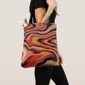 Der abstrakte Hintergrund der Technik Tasche (Von Nahem)