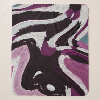 Der abstrakte Hintergrund des Pinselstrichs. Kunst Sherpadecke
