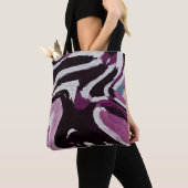 Der abstrakte Hintergrund des Pinselstrichs. Kunst Tasche (Von Nahem)