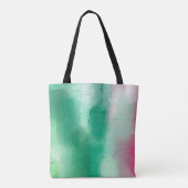 Der abstrakte Hintergrund des Pinselstrichs. Kunst Tasche (Rückseite)