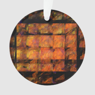 Der Abstrakte Kunstakrylkreis der Wand Ornament