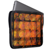 Der Abstrakte Kunstschläfer der Wall Laptopschutzhülle (Vorne Rechts)