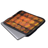 Der Abstrakte Kunstschläfer der Wall Laptopschutzhülle (Vorne Knopf)