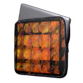 Der Abstrakte Kunstschläfer der Wall Laptopschutzhülle (Vorderseite Links)