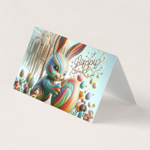 Der Abstrakte Osterhase lächelte