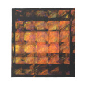 Der Abstrakte Texteditor an der Wand Notizblock (Vorderseite)